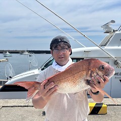8月28日（木）午前便・タテ釣りの写真その3