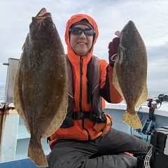 11月 1日(土)午前便・ヒラメ釣りの写真その3