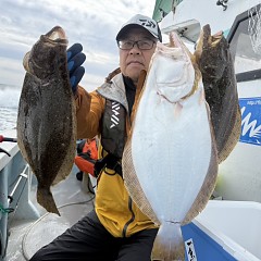11月 1日(土)午前便・ヒラメ釣りの写真その4