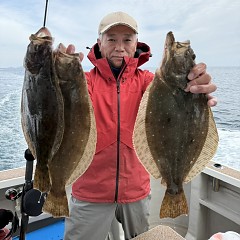 11月2日（日）午前便・ヒラメ釣りの写真その1