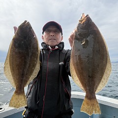 11月 6日(木)午前便・ヒラメ釣りの写真その1