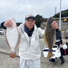11月6日(木)午前便・ヒラメ釣りの写真その2