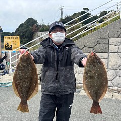 11月6日(木)午前便・ヒラメ釣りの写真その3