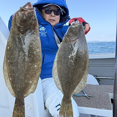 11月8日(土)午前便・ヒラメ釣りの写真その3