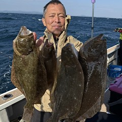 11月8日(土)午前便・ヒラメ釣りの写真その6