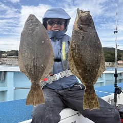 11月 12日（水）午前便・ヒラメ釣りの写真その1