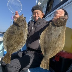 11月 14日（金）午前便・ヒラメ釣りの写真その1