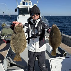 11月15日（土）午前便・ヒラメ釣りの写真その1