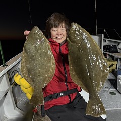 11月15日（土）午後便・ヒラメ釣りの写真その1