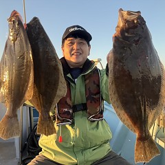 11月15日（土）午後便・ヒラメ釣りの写真その1