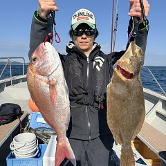 11月16日（日）午前便・ヒラメ釣りの写真その1