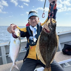 11月16日(日)午前便・ヒラメ釣りの写真その2