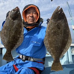 11月 21日（金）午前便・ヒラメ釣りの写真その1