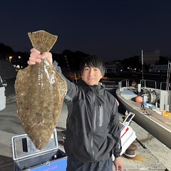11月 21日（金）午後便・ヒラメ釣りの写真その1