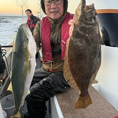 11月22日（土）午後便・ヒラメ釣りの写真その1