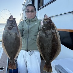 11月 23日(日)午後便・ヒラメ釣りの写真その1