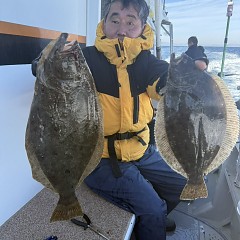 11月23日（日）午前便・ヒラメ釣りの写真その1