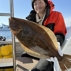 10月24日（月）午前便・ヒラメ釣りの写真その1