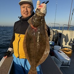 10月24日（月）午前便・ヒラメ釣りの写真その3