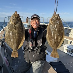 11月24日（月）午後便・ヒラメ釣りの写真その2