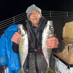 12月25日（木）午後便・アジ釣りの写真その1