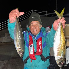 12月27日(土)午後便・アジ釣りの写真その1