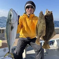 1月10日（土）午前便・泳がせ釣りの写真その2