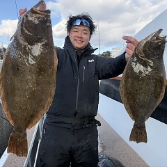 1月14日（水）一日便泳がせ釣りの写真その1
