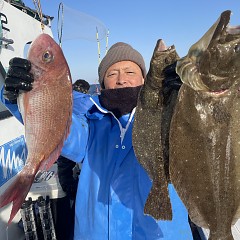1月 18日（日）一日便・泳がせ釣りの写真その2