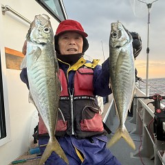 1月19日（月）午後便・アジ釣りの写真その1