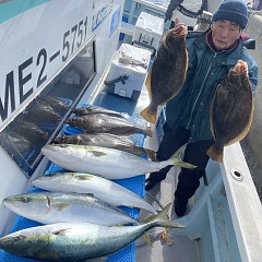 1月 20日（火）一日便・泳がせ釣りの写真その1