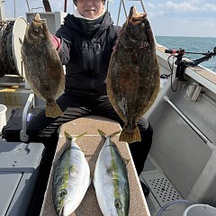 1月24日(土)午前便・泳がせ釣りの写真その3