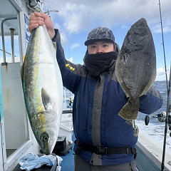 1月 25日(日)一日便・泳がせ釣りの写真その4