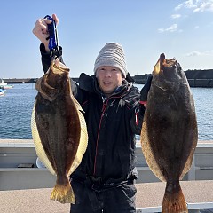 1月27日（火）午前便・泳がせ釣りの写真その1