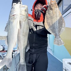 2月 1日（日）一日便・泳がせ釣りの写真その3