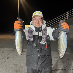2月4日（水）午後便・アジ釣りの写真その1