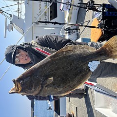 2月13日（金）午前便・泳がせ釣り・午後便・アジ釣りの写真その1