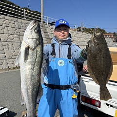 2月13日（金）午前便・泳がせ釣り・午後便・アジ釣りの写真その2