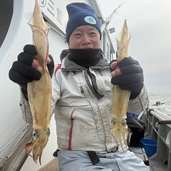 2月20日（金）午前便・ヤリイカ釣りの写真その3