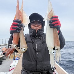 2月20日（金）午前便・ヤリイカ釣りの写真その4