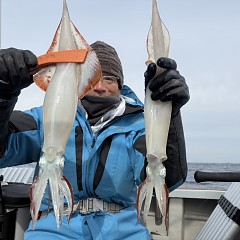 2月20日（金）午前便・ヤリイカ釣りの写真その5