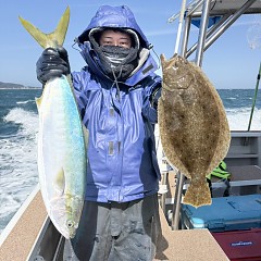 3月1日(日)午前便・泳がせ釣りの写真その1