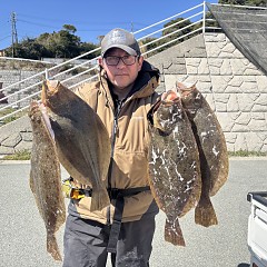 3月11日（水）午前便・泳がせ釣り・午後便・アジ釣りの写真その1
