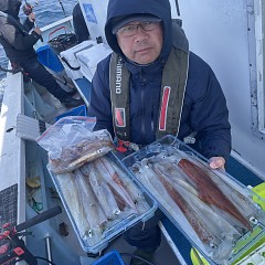 3月 16日（月）一日便・ヤリイカ釣りの写真その1