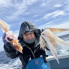 3月 20日（金）一日便・ヤリイカ釣りの写真その1
