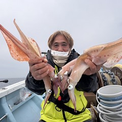 3月 22日（日）ヤリイカ釣りの写真その1