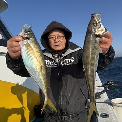 3月 24日（火）午前便・アジ釣りの写真その1