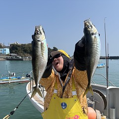 3月28日(土)午前便・アジ釣りの写真その1