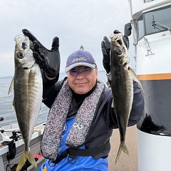 4月6日（月）午後便・アジ釣りの写真その1