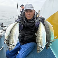 4月 13日（月）午後便・アジ釣りの写真その1